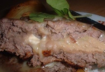 Stuffed burger