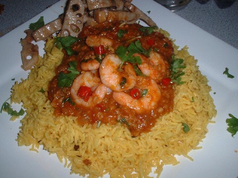 King Prawn Dhansak