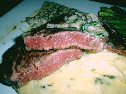 Perfect Blue Steak