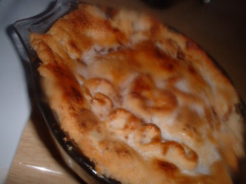 Apple pie, whole