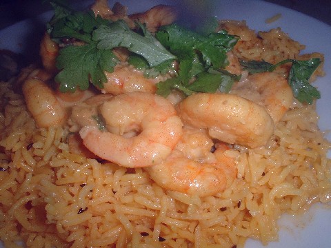 King Prawn Muglhai korma