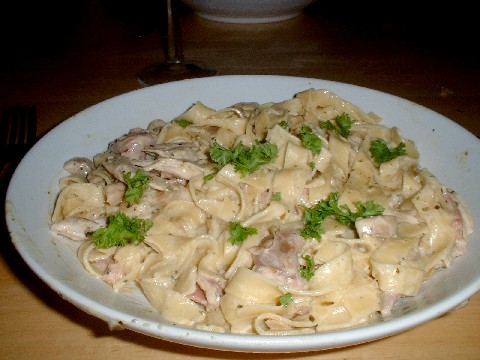 rabbit pasta