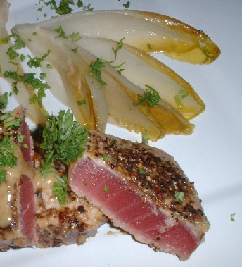 tuna and chicory