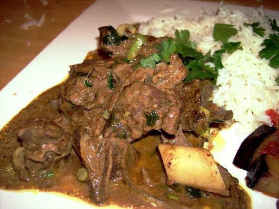 Nepalese goat curry