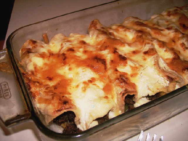 beef enchiladas