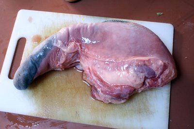 raw ox tongue raw ox tongue
