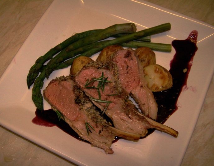 blueberry lamb rack