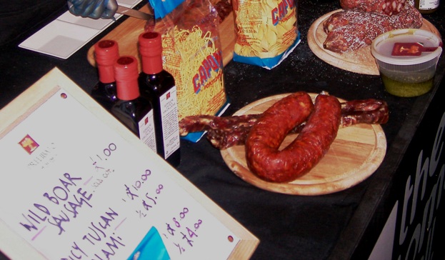 Chorizo stall