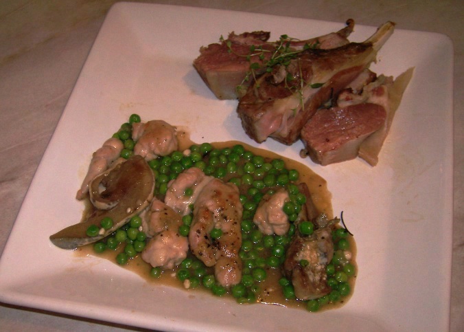 sheep dish with offal
